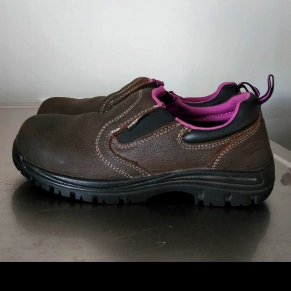 Avenger Foreman Ladies Steel Toe Work Shoe - Picture 2 of 6